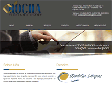 Tablet Screenshot of contabilcarlosrocha.com.br